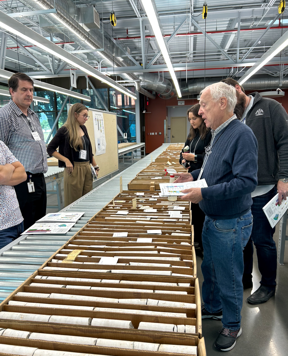Dr. Bob Loucks at the Ellenburger STARR Core Workshop